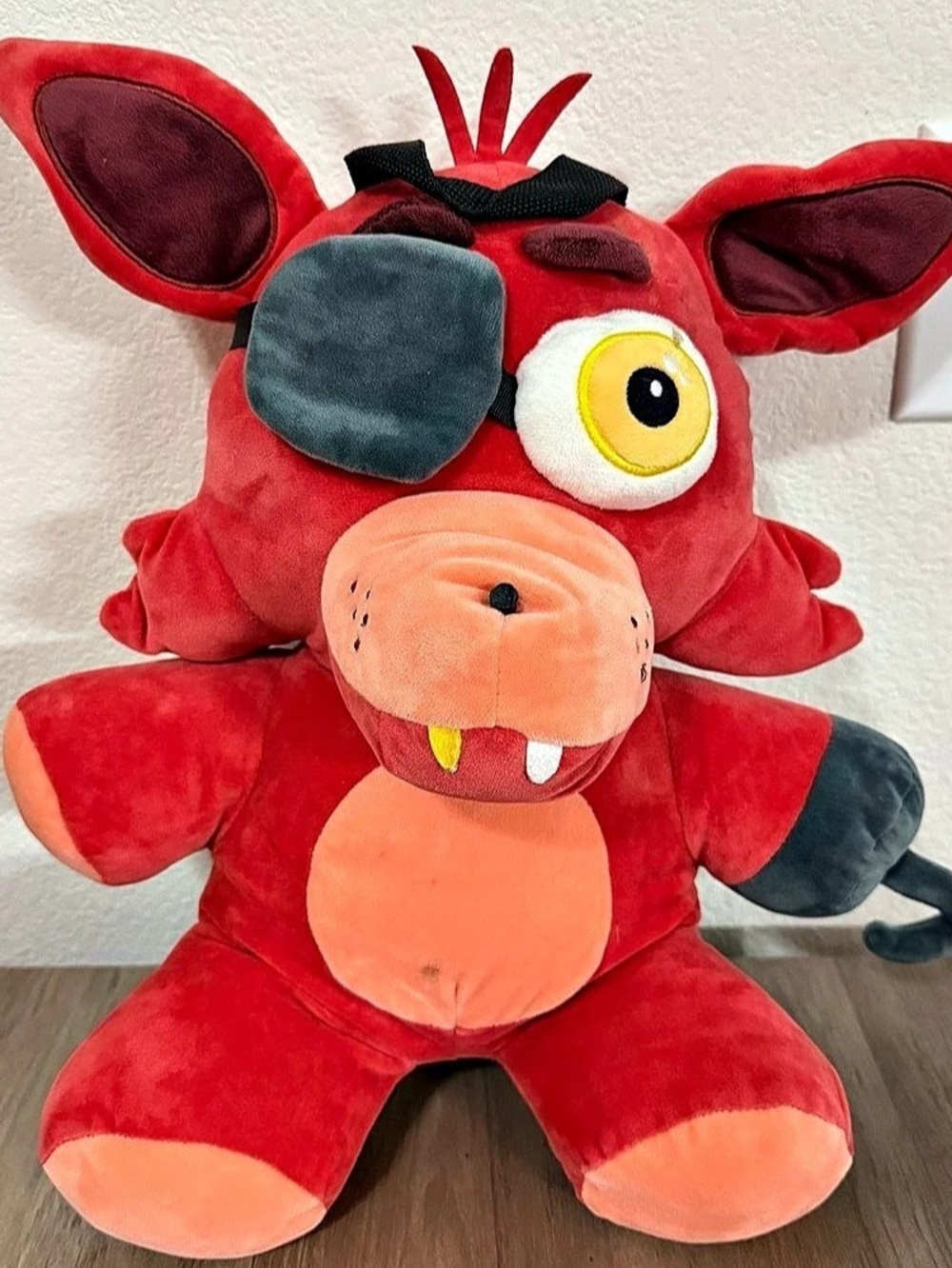 Five Nights at Freddy's Foxy Adult 16" Plush Character W/O Straps FNAF BIOWORLD